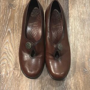 Dansko Brown Leather Women's Heels
